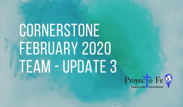 Cornerstone February 2020 Team Update 3