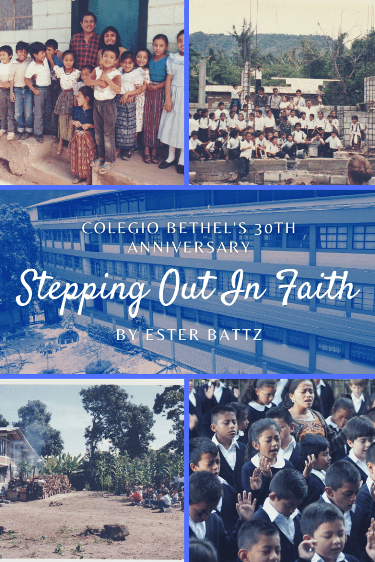 Stepping Out in Faith