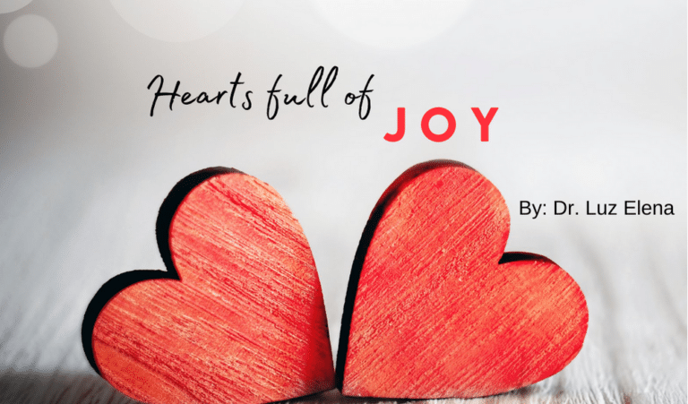 Hearts full of joy